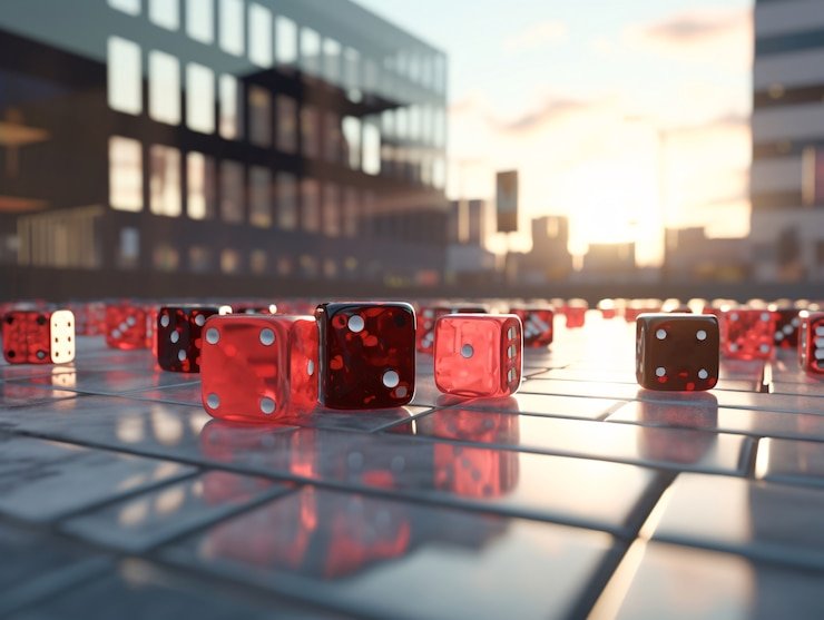 Grafik permainan Crash di platform jokerbet menampilkan kurva naik sebelum jatuh