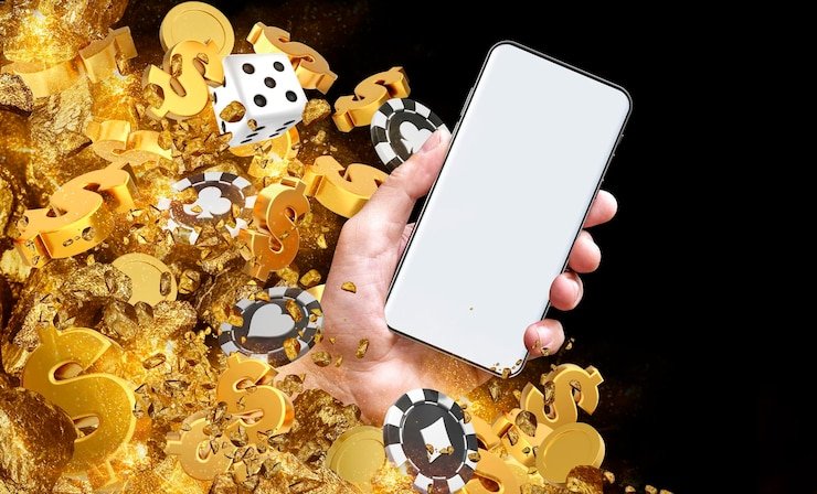 Dasbor olahraga multi-permainan jokerbet menampilkan pertandingan sepak bola dan permainan kasino